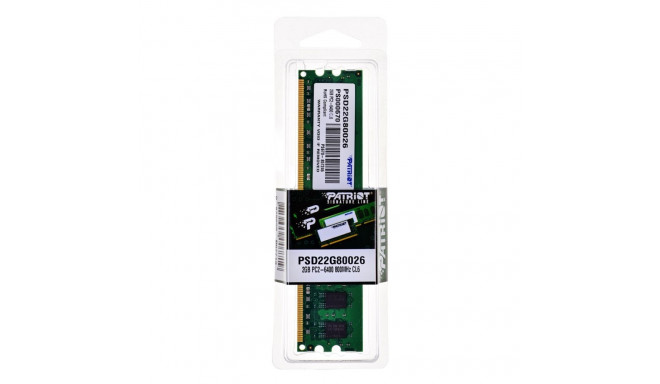 Memory Module - Patriot 2GB Ddr2 800 MHz