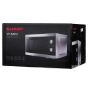 Microwave Oven - Sharp YC-MS01E-S 20 L 800 W With Glass Turntable and Mechanical Timer