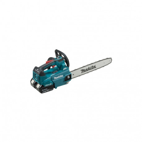 Chainsaw - Makita DUC406PT2B 18V 5Ah, Brushless, 20 m/s, Automatic Oiling, 2 Batteries, Charger, Bla