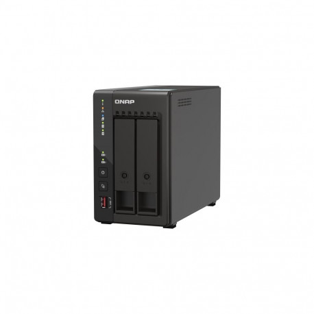 Network Attached Storage - QNAP TS-253E NAS Tower J6412 8GB 2xEthernet 2xHDMI Black