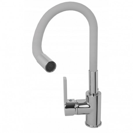 Kitchen Mixer - Pyramid Flessi Grey Pyramid Flessi Kitchen Mixer, Flexible Spout, Grey