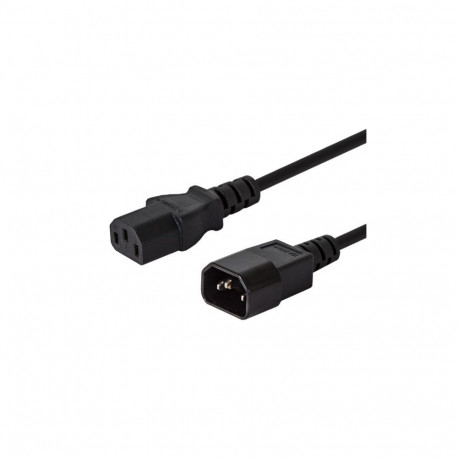 Power Cable - SAVIO CL-99 1.2m C14 to C13 10A 250V Black