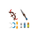 Construction Set - LEGO HORIZON 77037 Aloy & Varl vs. Shell-Walker & Sawtooth 768 Elements, 2 Minifi