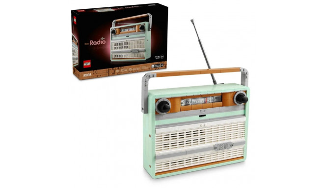 Building Toy - LEGO ICONS 10334 Retro Radio 906 Elements 320x230x70 mm