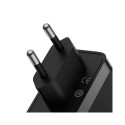 Charger - Baseus GaN5 Pro 140W 2xUSB-C 1xUSB-A + USB-C Cable Black