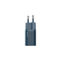 Charger - Baseus Super Si Power 20W with USB-C to Lightning Cable 1m Blue