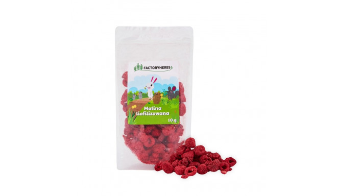 Pet Treat - Freeze-dried Raspberries for Rodents and Rabbits - 10g