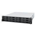 Network Attached Storage - Synology RS2423+ 12-Bay Rackmount Grey/Black Synology RS2423+ NAS; 2U Rac