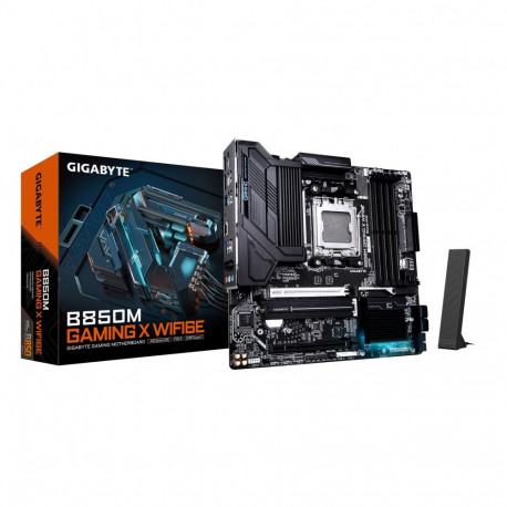 Motherboard - GIGABYTE B850M GAMING X WIFI6E, AMD Ryzen 9000, DDR5 8200MHz, PCIe 5.0, Wi-Fi 6E