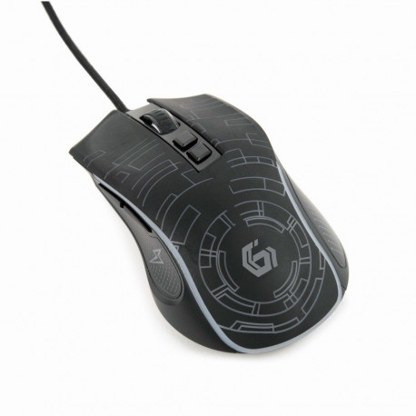 Gaming Mouse - Gembird MUSG-RGB-01 Right-Hand USB Mouse 3600 DPI RGB
