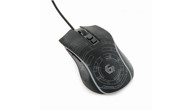Gaming Mouse - Gembird MUSG-RGB-01 Right-Hand USB Mouse 3600 DPI RGB