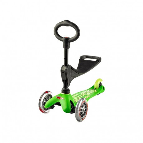 Scooter - Micro Mini 3in1 Deluxe Trike Green