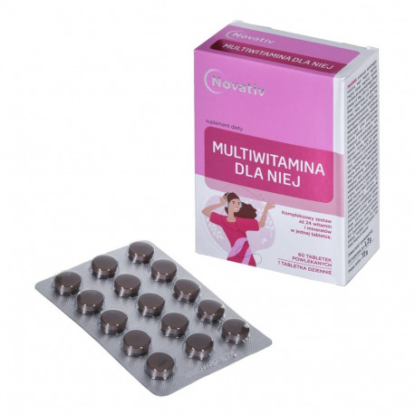 Multivitamin - Novativ For Her 60 Coated Tablets