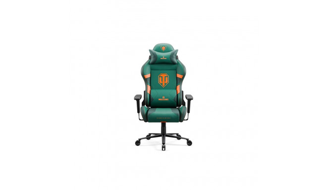 Gaming Chair - Diablo X-One 2.0 Ergonomic, Adjustable, Supports 140 kg, Green