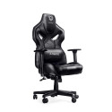 Gaming Chair - DIABLO X-FIGHTER Adjustable with Lumbar Pillow Black