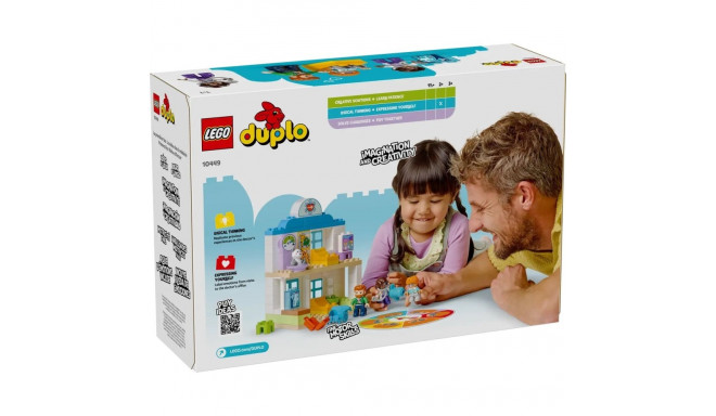 Toy Set - LEGO DUPLO 10449 65 Pieces for Ages 2+ Dimensions 260x190x130 mm