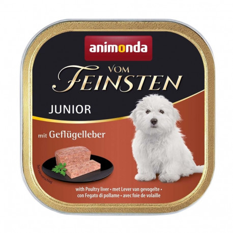 Dog Food - ANIMONDA Vom Feinsten Junior Poultry Liver 150g