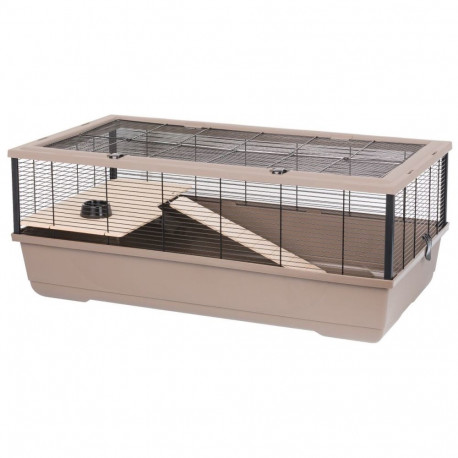 Pet Cage - INTER-ZOO Bernie Wood 1000x540x390 Mokka