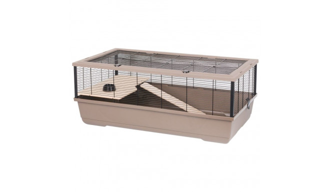 Pet Cage - INTER-ZOO Bernie Wood 1000x540x390 Mokka