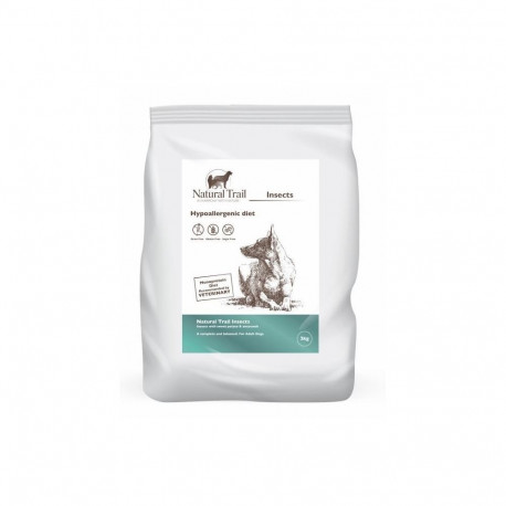 Dry Dog Food - NATURAL TRAIL Premium Insects 2kg