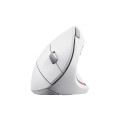 Computer Mouse - Trust Verto Vertical Ergonomic Wireless Mouse 25132 - White