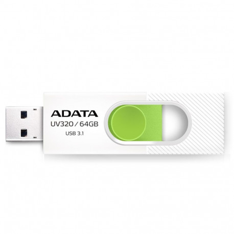 USB Flash Drive - Adata Uv320 64GB USB Type-a 3.2 Gen 1, Green