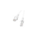 Network Cable - Cat6 U/UTP Patch Cord 1m RJ-45 White 10-Pack