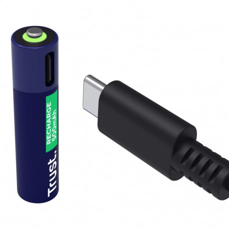 Battery - Trust 25585 Rechargeable AAA 500 mAh 2-pack