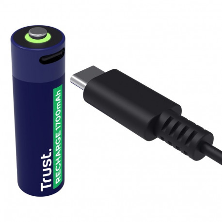 Battery - Trust 25584 Rechargeable AA 1700 mAh 800 Cycles