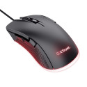 Gaming Mouse - Trust GXT 922 YBAR Right-Hand USB Mechanical Mouse 7200 DPI Black