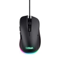 Gaming Mouse - Trust GXT 922 YBAR Right-Hand USB Mechanical Mouse 7200 DPI Black
