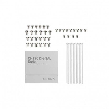 Computer Case - DeepCool R-CH170 Mini-ATX Tower White