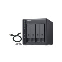 HDD/SSD Enclosure - QNAP TR-004 4-Bay RAID USB 3.2 Gen 1 Type-C Black