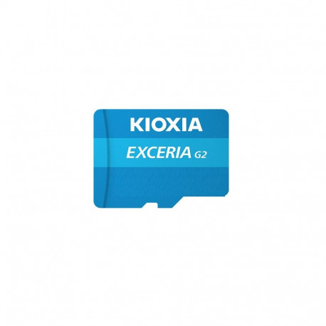 MicroSD Card - Kioxia EXCERIA G2 128GB UHS-III Class 10 Blue