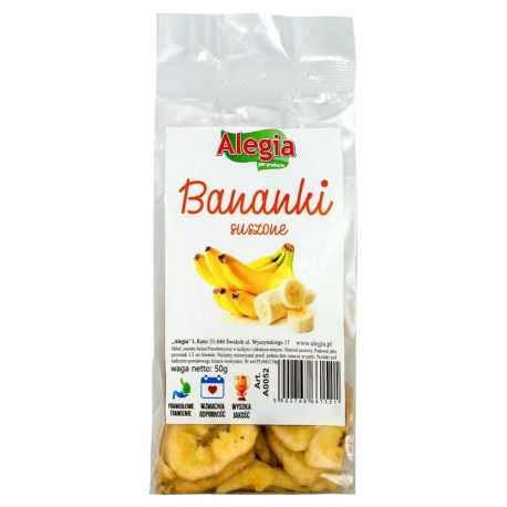 Pet Treats - Alegia Dried Bananas 60g