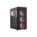 Computer Case - Aerocool PGS Designer-G ATX RGB Black