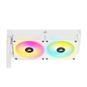 CPU Cooler - Corsair H100I Hybrid 12 cm White