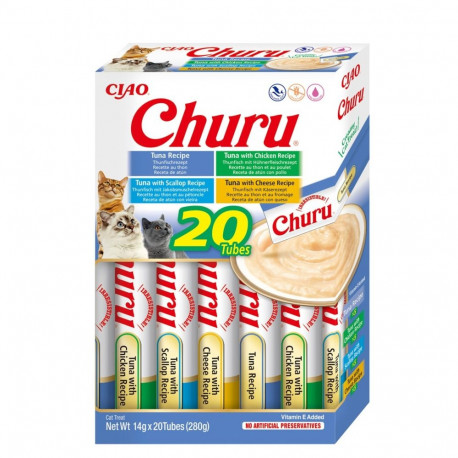 Cat Treats - Inaba Churu Tuna, Yellow