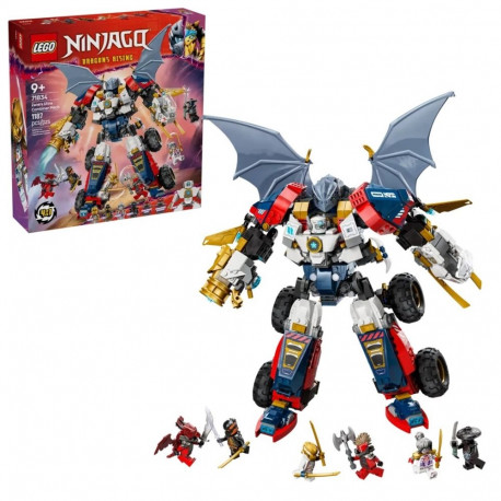 Construction Set - LEGO NINJAGO 71834 Zane's Ultra Combiner Mech 1187 pcs 6 minifigures
