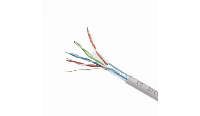 Network Cable - Gembird CAT5e FTP Networking Cable 100m F/UTP Grey