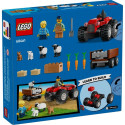 Construction Set - LEGO CITY Tractor with Trailer LEGO CITY 60461 Tractor with Trailer - Green