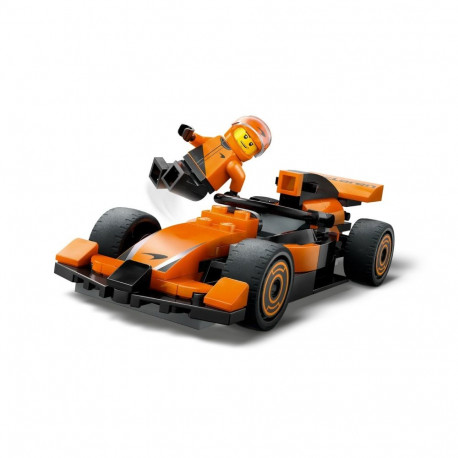Toy - LEGO City F1 Driver with McLaren Race Car LEGO CITY 60442 F1 Driver with McLaren Race Car - Or