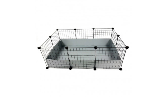 Guinea Pig Cage - C&c Modular 110x75 Cm, Silver Grey