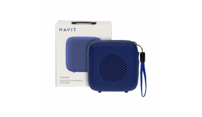 Speaker - Havit SK838BT - bluetooth wireless speaker, blue