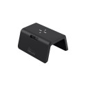 Wireless Charger - Havit W320 6-in-1 with Alarm Clock and RGB Backlighting, 15W, USB Type-A to Type-