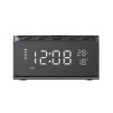 Wireless Charger - Havit W3041 6-in-1 with Alarm Clock, Thermometer, LED Display, 15W, USB Ports, AB