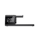 Wireless Charger - Havit W3042 3-in-1 with Alarm Clock and Night Light, 15W, USB & USB Type-C, Black