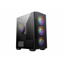 Computer Case - MSI Mag Forge M100r Midi Tower Black/transparent