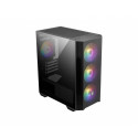 Computer Case - MSI Mag Forge M100r Midi Tower Black/transparent