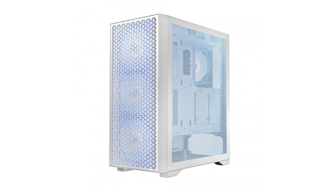 Computer Case - Logic DART PRO ARGB MIDI USB-C PC Case White